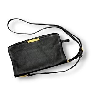Marc by Marc Jacobs Black Leather Crossbody Purse